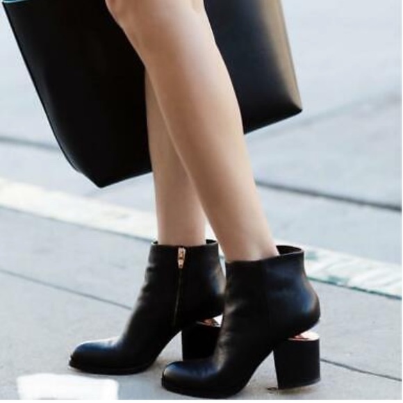 Alexander Wang Gabi Leather Ankle Boot in size 36.5 - Picture 6 of 6